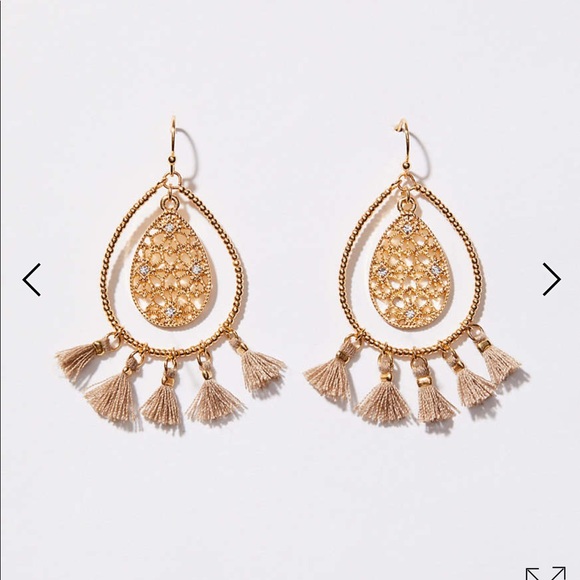 LOFT Jewelry - Loft Filigree tassel drop earring